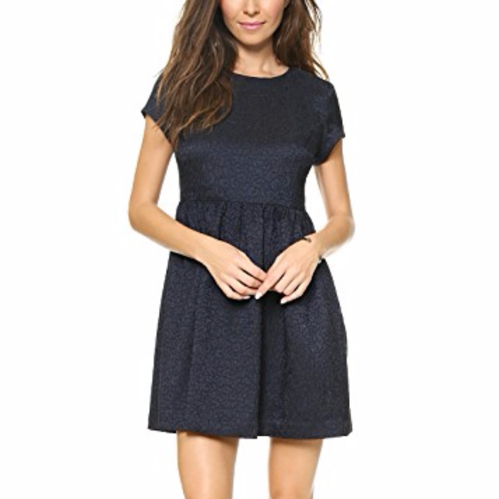 DRESS NWT Wild Blue Leopard Juicy Couture